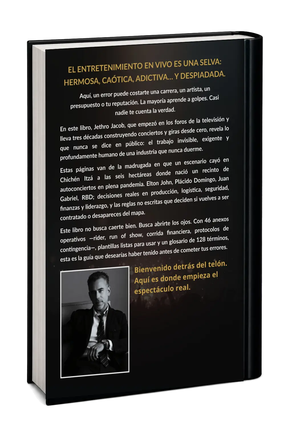 Contraportada de la edición impresa de El ABC del entretenimiento en vivo